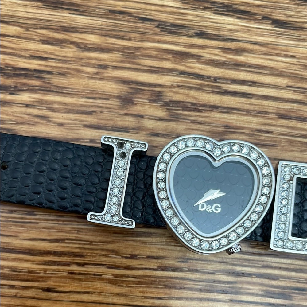 Dolce & Gabbana Black Leather Bracelet - Picture 2 of 4